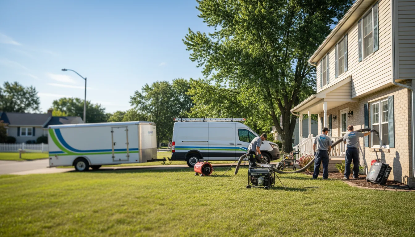 Flooded Basement Restoration And Cleanup With Repair in Stafford, KS near me
